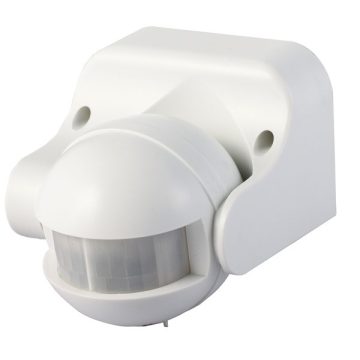   Anco 321125 180°függőlegesen állítható 1200W maximum 12m IP44 fehér mozgásérzékelő