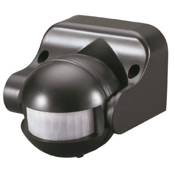   Anco 321126 180° függőlegesen állítható 1200W maximum 12m IP44 fekete mozgásérzékelő