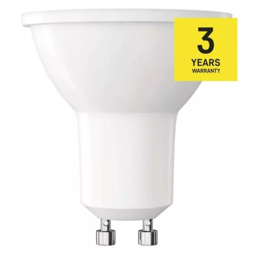 Klasická LED žiarovka Emos ZQ8E22 MR16 4W 450 lm GU10