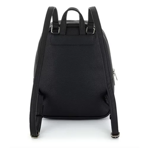 Oxybag Lederrucksack Dixy für Damen, schwarz