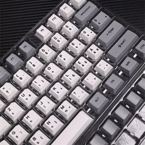 Ventaris Phoenix Keycap KC-100 slim – Magyar PBT billentyűsapka készlet, Cherry kompatibilis mechanikus billentyűzethez