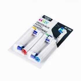   TOO KT-580 Univerzálna profesionálna náhradná hlavica štetín pre zubné kefky kompatibilná s ORAL-B