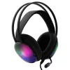 White Shark WS GH-2444B PEACOCK-B fekete gamer headset