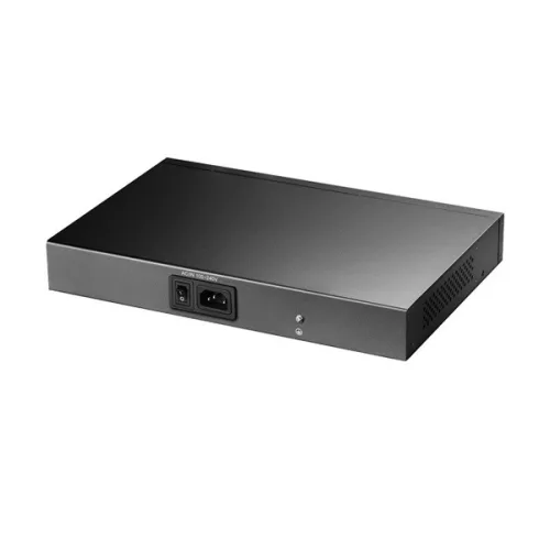 CUDY GS1024 24-portni gigabitni preklopnik, VLAN/Extend način rada, metalno kućište, crni stolni preklopnik