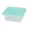 FLAIR 80052 Freezy 1.2L Ladă frigorifică pătrată verde smarald pentru depozitarea alimentelor, cu 3 piese