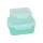 FLAIR 81012 Click&Fresh 1.1L/0.5L cutie verde smarald pentru depozitarea alimentelor, pachet de 2