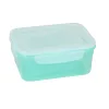 FLAIR 81012 Click&Fresh 1.1L/0.5L cutie verde smarald pentru depozitarea alimentelor, pachet de 2