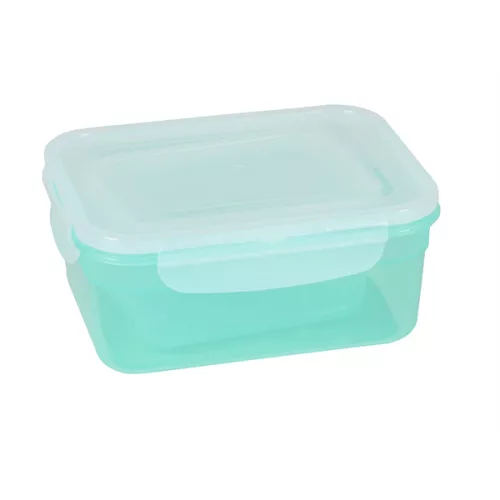 FLAIR 81012 Click&Fresh 1.1L/0.5L cutie verde smarald pentru depozitarea alimentelor, pachet de 2