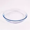 Borcan rotund din sticlă rezistentă la căldură BORCAM, cu nervuri, 2.950ml, 319*50mm