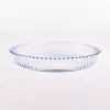 Borcan rotund din sticlă rezistentă la căldură BORCAM, cu nervuri, 2.950ml, 319*50mm
