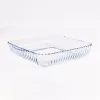Borcan de sticlă rezistent la căldură BORCAM, pătrat, cu nervuri, cu mâner, 3.200 ml, 317 * 220 * 60 mm