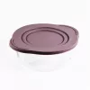 Borcan de sticlă termorezistent BORCAM cu capac de plastic 1,450 ml