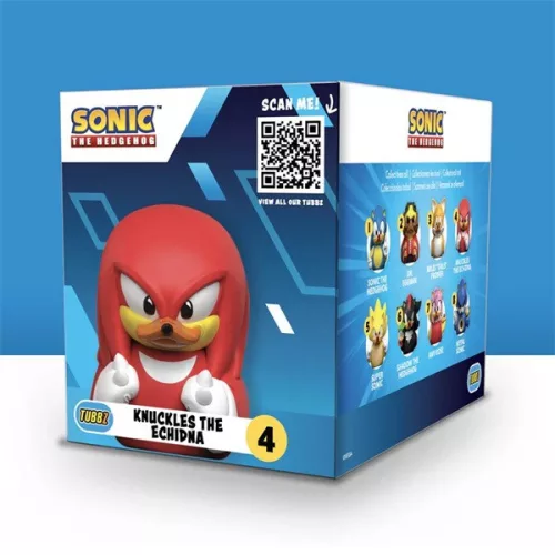 Numskull Tubbz Boxed - Sonic "Knuckles" Gummiente