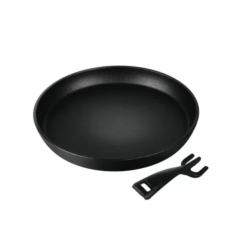 Berlinger Haus LP-BH-189 s odnímateľnou rukoväťou, 21 cm, čierna liatinová okrúhla grilovacia panvica