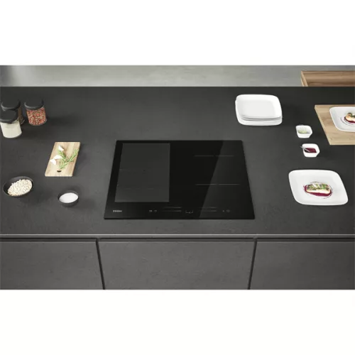 Haier HAFRSJ64MC čierna, vstavaná, indukcia, varné zóny: 4, vstavaný rozmer: 56 cm, varná doska