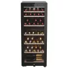 Haier HWS77GDAU1 čierna, Chladnička: 190 l, chladnička na víno