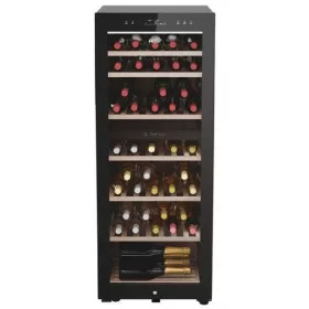   Haier HWS77GDAU1 čierna, Chladnička: 190 l, chladnička na víno