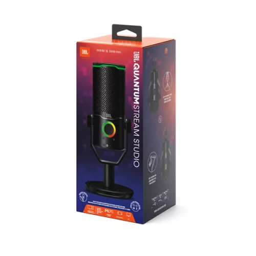 Streamovací mikrofón JBL Quantum Stream Studio USB čierny