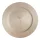 Tavă decorativă Iris rotundă 33cm aurie simplă