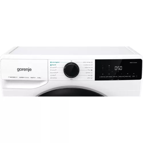Gorenje DHNE83 fehér, 8 kg, hőszivattyús, szárítógép