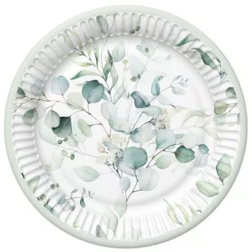   IRIS Everyday papír tányérok 18,8 cm átmérőjű, 8db/csomag különböző színekben és mintákkal