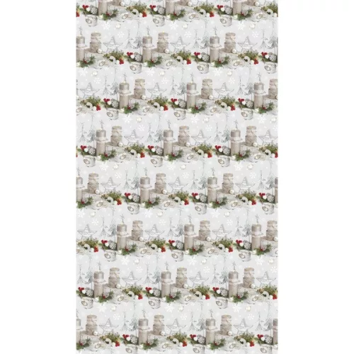 IRIS Karácsonyi tekercses csomagolópapír,  200x70cm, különböző mintákkal, 60g/m2