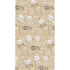 IRIS Karácsonyi tekercses KRAFT csomagolópapír,  200x70cm, különböző mintákkal, 60g/m2
