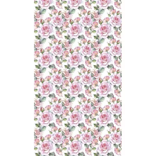 IRIS tekercses csomagoló papír, virág, különböző mintákkal, 200x70cm, 60g/m2