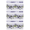IRIS tekercses csomagoló papír, levendula, különböző mintákkal, 200x70cm, 60g/m2