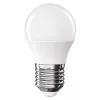 Emos ZQ6E21 E27 klasická mini guľová LED žiarovka/4,2 W (40 W)/470 lm/teplá biela