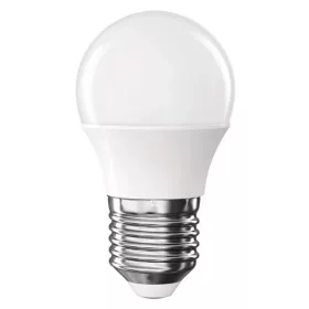   Emos ZQ6E41 E27 klasická mini guľová LED žiarovka/6,5 W (60 W)/806 lm/teplá biela