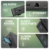 Čierna dokovacia stanica Axagon HMC-U4 USB4