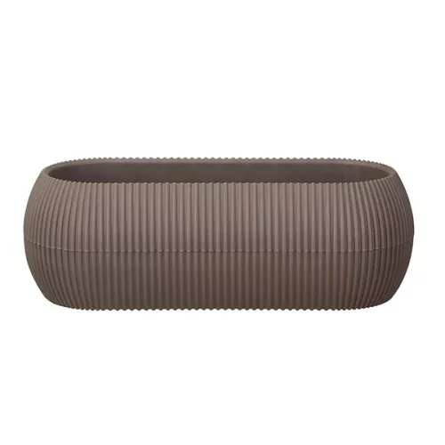 IRIS G-372 CORAL OVAL virágcserép 1.300ml 118x277x91mm
