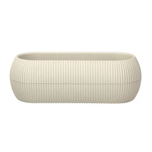 IRIS G-372 CORAL OVAL virágcserép 1.300ml 118x277x91mm