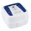 Cutie alimentară IRIS G-400 PORKY cu lingură și furculiță 150x155x95mm