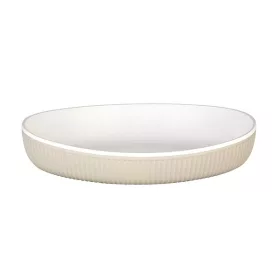 IRIS G-806 SHELL OVAL farfurie bicoloră 185x138x30mm