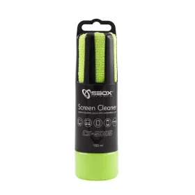   Sbox CS-5005G tisztító folyadék (150ml) + zöld mikroszálas kendő