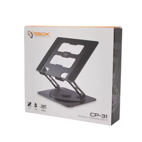 Sbox CP-31 17,3" laptop állvány