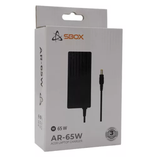 Sbox AR-65W Acer laptopokhoz töltő adapter
