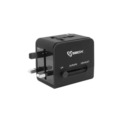 Univerzálny cestovný adaptér Sbox TA-23