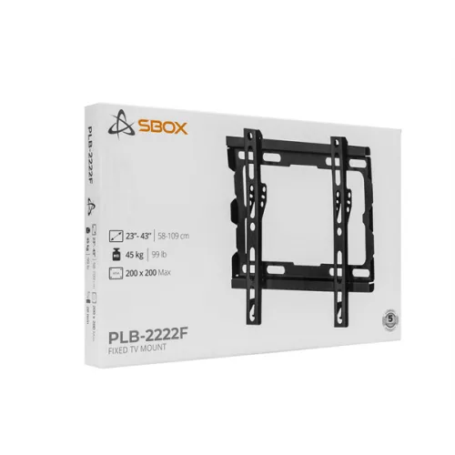 Sbox PLB-2222F-2 23"-43" fix fali TV konzol