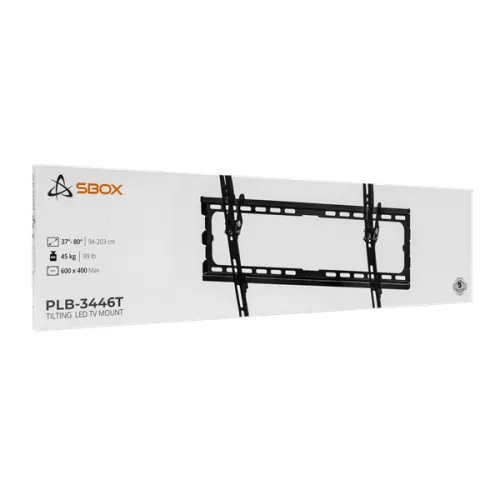 Sbox PLB-3446T-2 37"-80" dönthető fali TV konzol