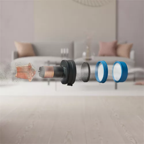 Bezdrôtový zvislý vysávač Electrolux EP71HB14UV Hygienic 700 pre alergikov