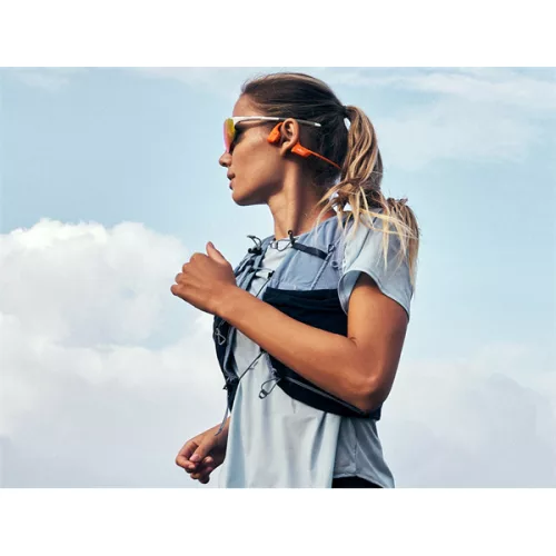 Shokz OpenRun Pro2 Mini Prémium csontvezetéses Bluetooth narancssárga Open-Ear sport fejhallgató
