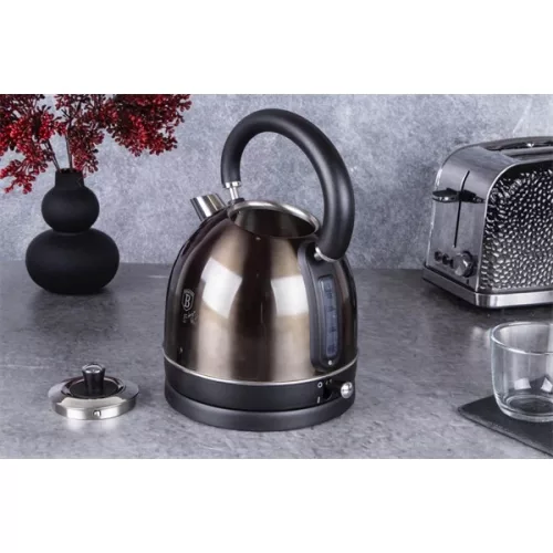 Berlinger Haus BH/9337 Metallic Line Shiny Black Edition 1,8L-es fekete elektromos vízforraló