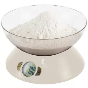   Berlinger Haus BH/9617 kuchynská váha s matnou krémovou farbou, objem 5 kg