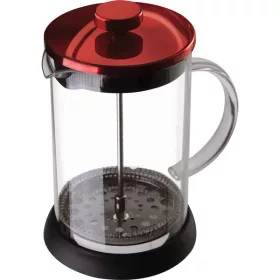   Aparat de cafea și ceai cu piston, Berlinger Haus BH/1498, 800 ml, culoare vișinie