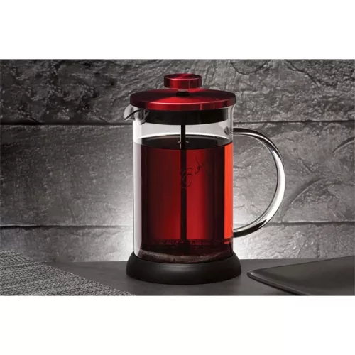 Aparat de cafea și ceai cu piston, Berlinger Haus BH/1498, 800 ml, culoare vișinie