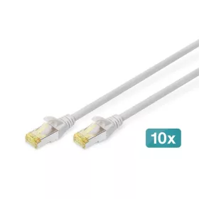  DIGITUS Cat.6A S/FTP LSZH 5m graues Patchkabel (10 Stück/Packung)
