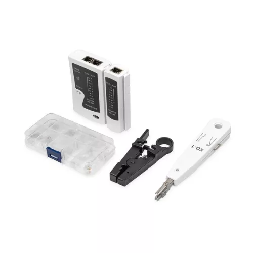 DIGITUS DN-94027 Netzwerk-Werkzeugset + Tester